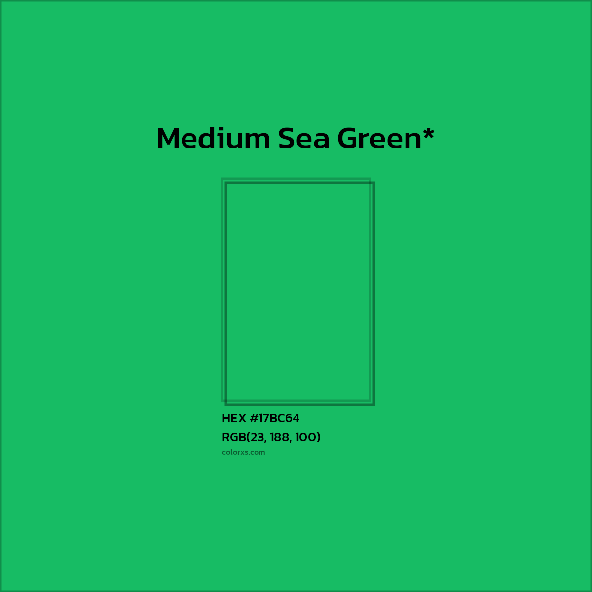 HEX #17BC64 Color Name, Color Code, Palettes, Similar Paints, Images