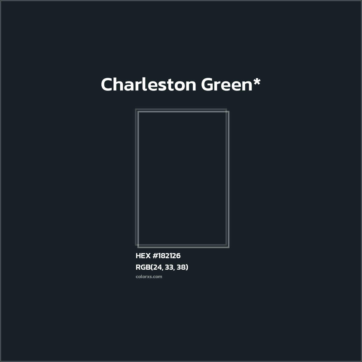 HEX #182126 Color Name, Color Code, Palettes, Similar Paints, Images