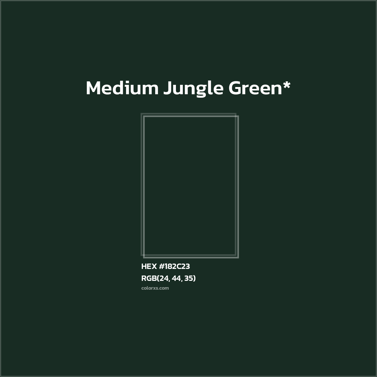 HEX #182C23 Color Name, Color Code, Palettes, Similar Paints, Images