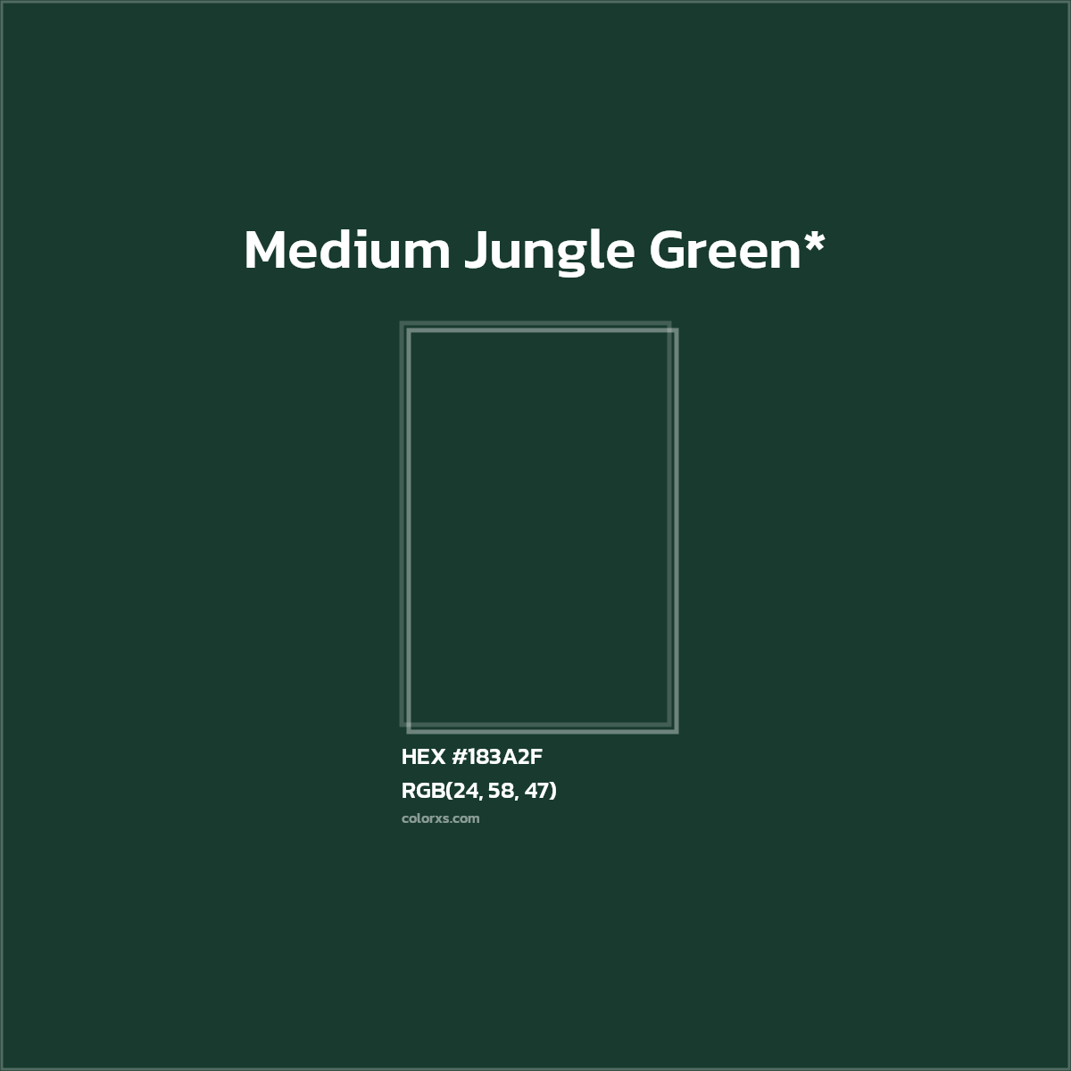 HEX #183A2F Color Name, Color Code, Palettes, Similar Paints, Images