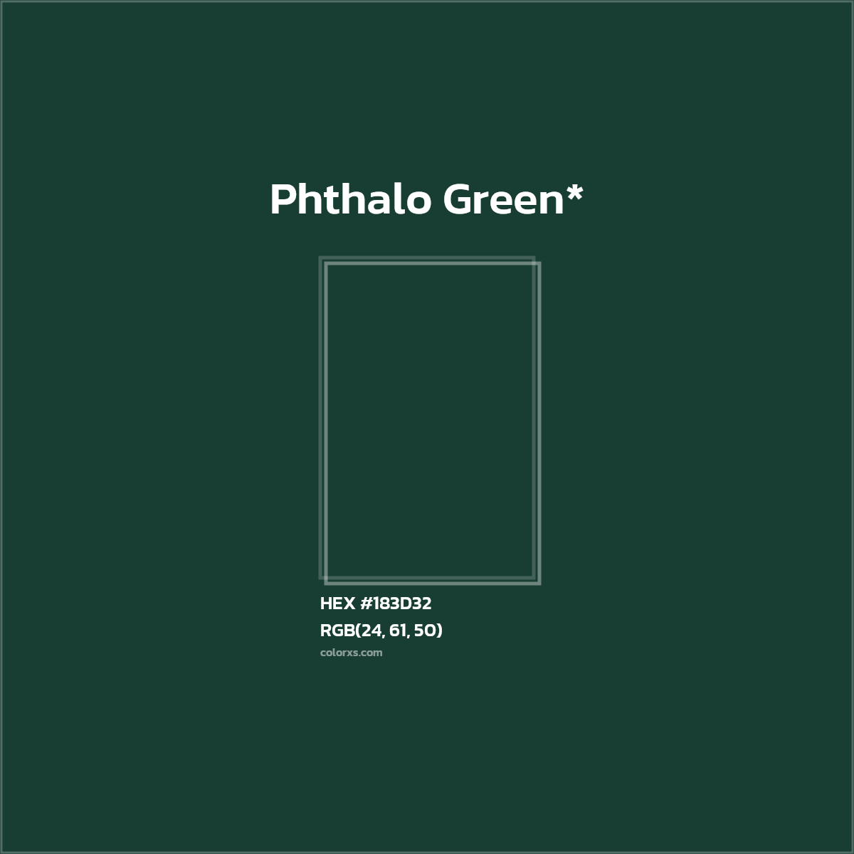 HEX #183D32 Color Name, Color Code, Palettes, Similar Paints, Images