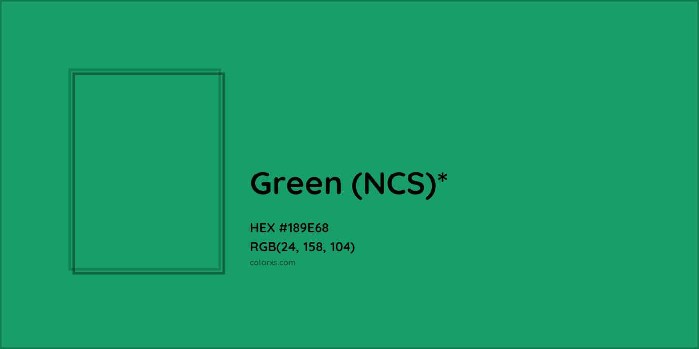 HEX #189E68 Color Name, Color Code, Palettes, Similar Paints, Images