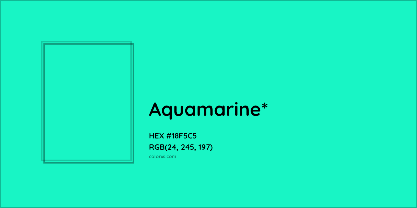 HEX #18F5C5 Color Name, Color Code, Palettes, Similar Paints, Images
