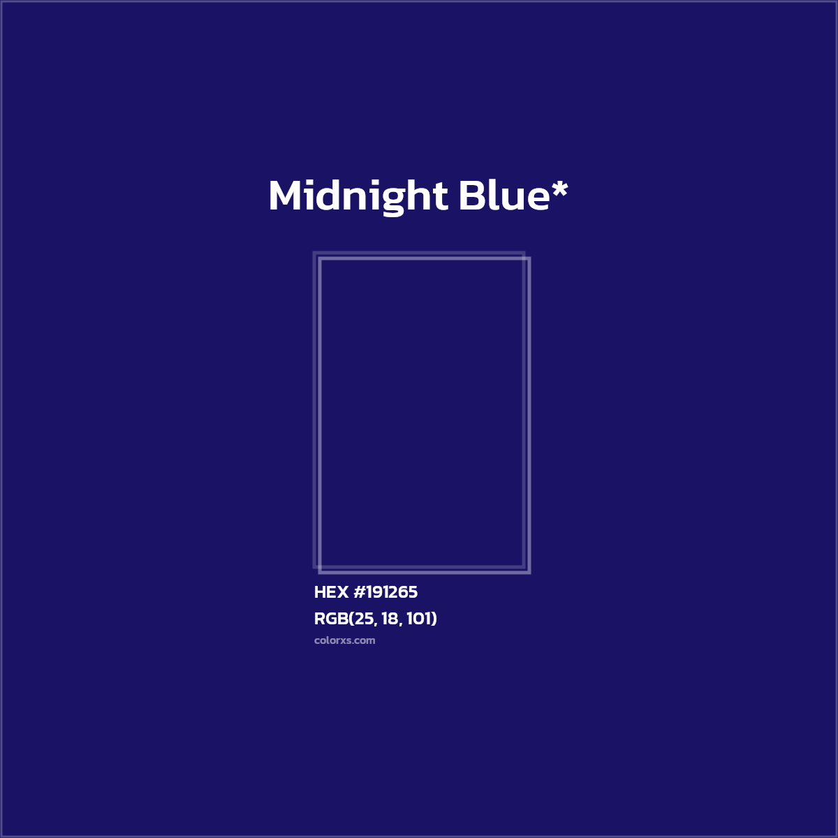 HEX #191265 Color Name, Color Code, Palettes, Similar Paints, Images