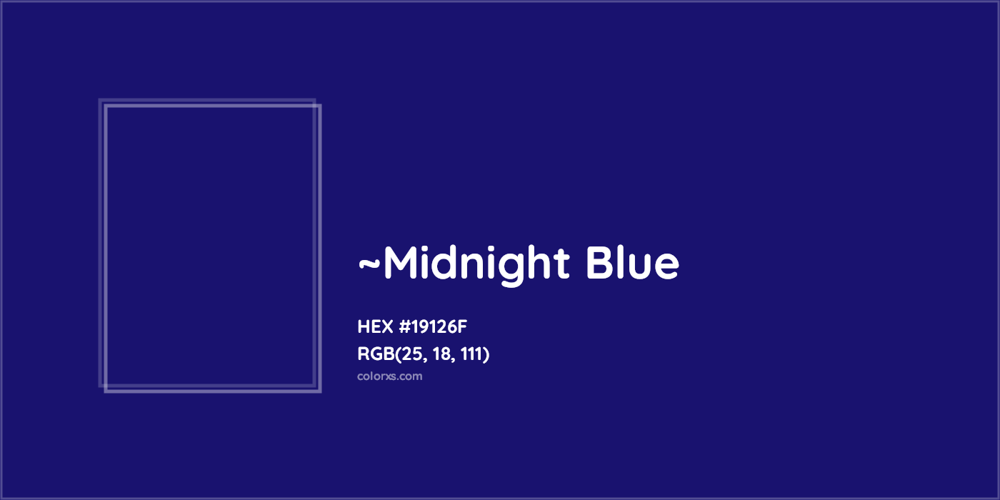 HEX #19126F Color Name, Color Code, Palettes, Similar Paints, Images