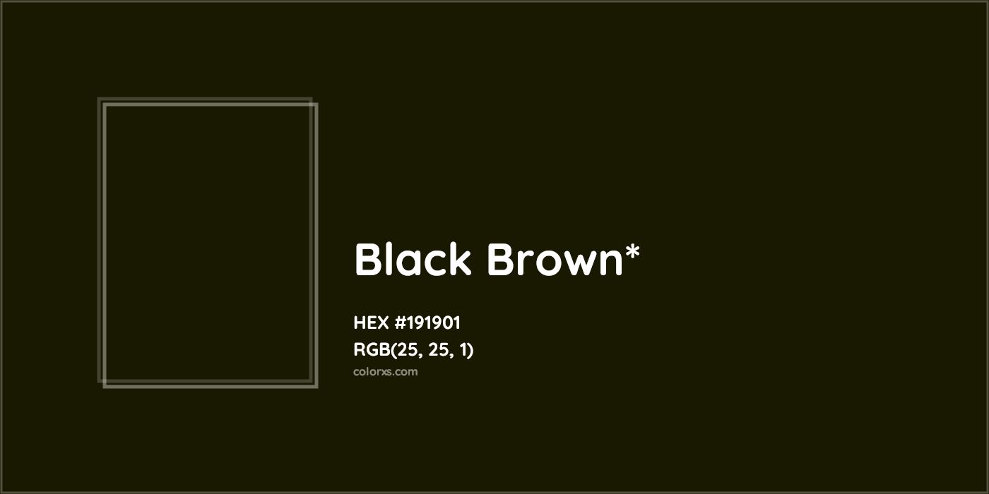 HEX #191901 Color Name, Color Code, Palettes, Similar Paints, Images
