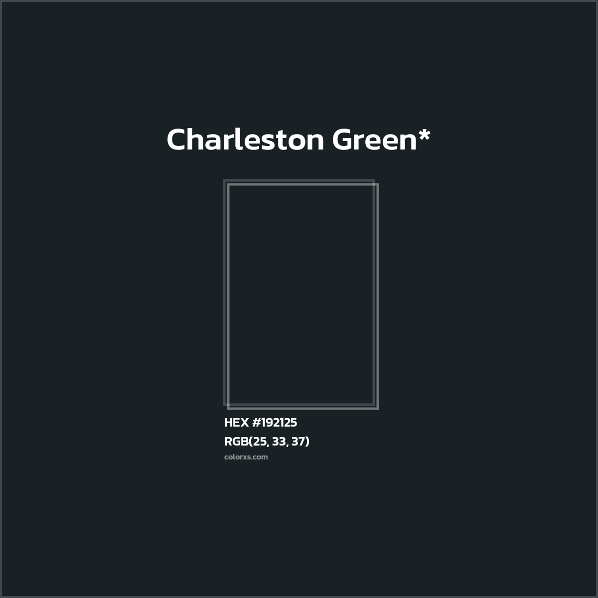 HEX #192125 Color Name, Color Code, Palettes, Similar Paints, Images