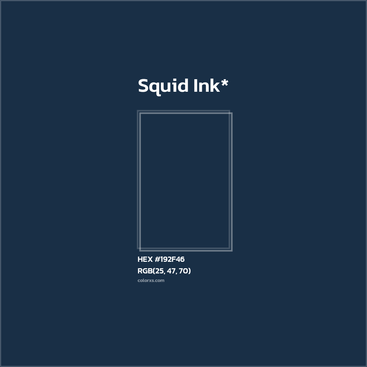 HEX #192F46 Color Name, Color Code, Palettes, Similar Paints, Images