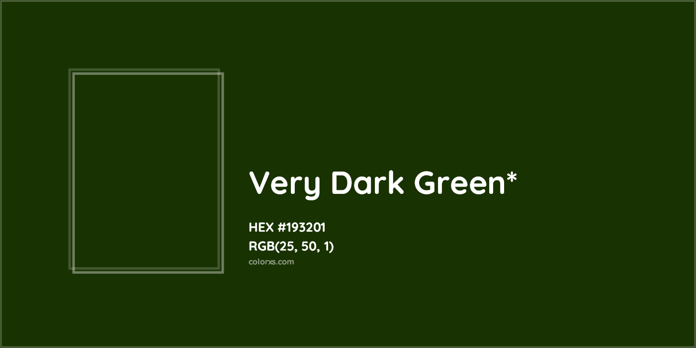 HEX #193201 Color Name, Color Code, Palettes, Similar Paints, Images