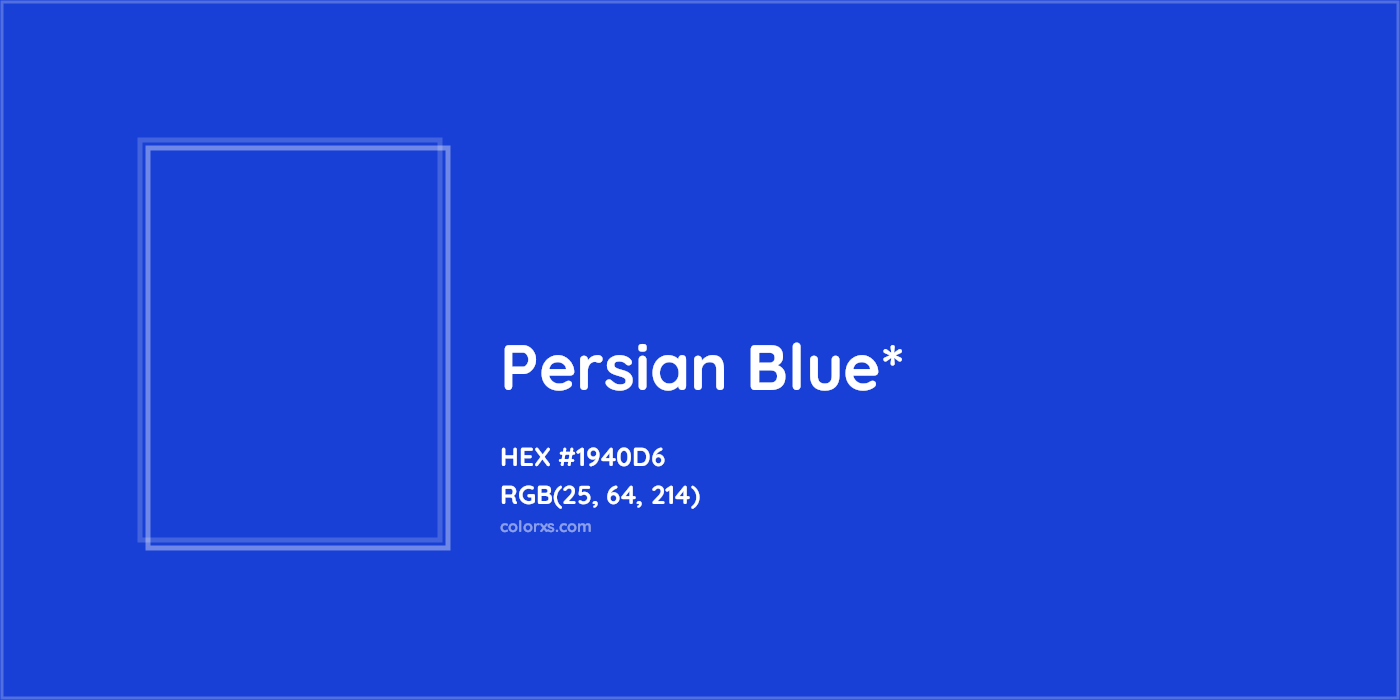 HEX #1940D6 Color Name, Color Code, Palettes, Similar Paints, Images