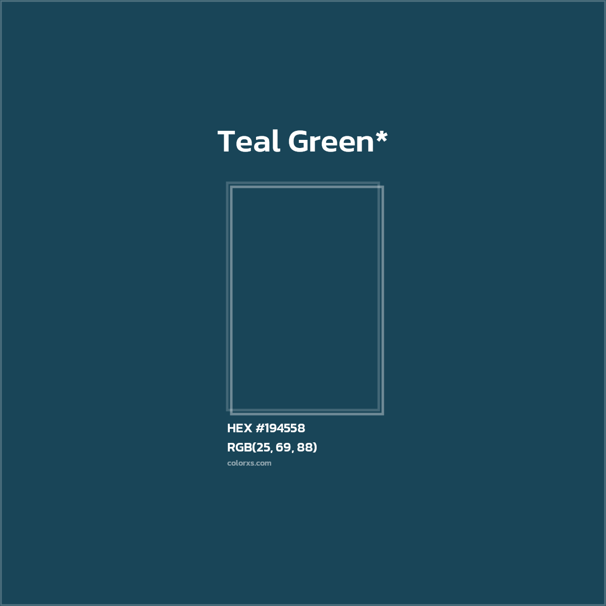 HEX #194558 Color Name, Color Code, Palettes, Similar Paints, Images