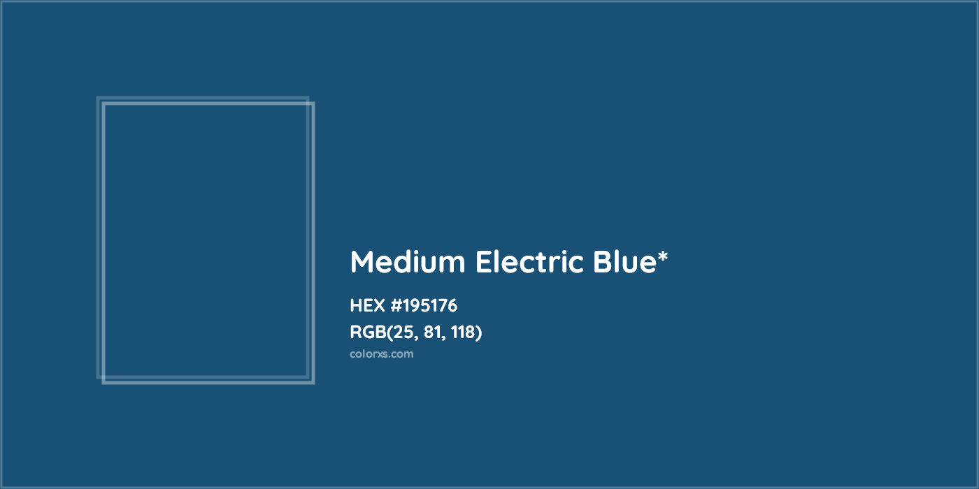 HEX #195176 Color Name, Color Code, Palettes, Similar Paints, Images