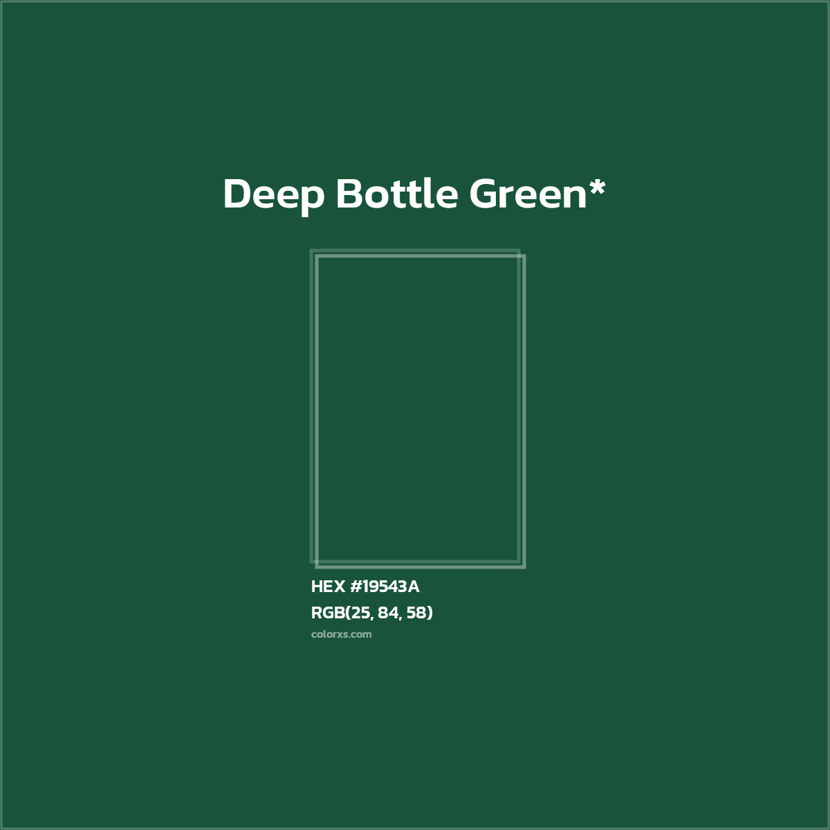 HEX #19543A Color Name, Color Code, Palettes, Similar Paints, Images