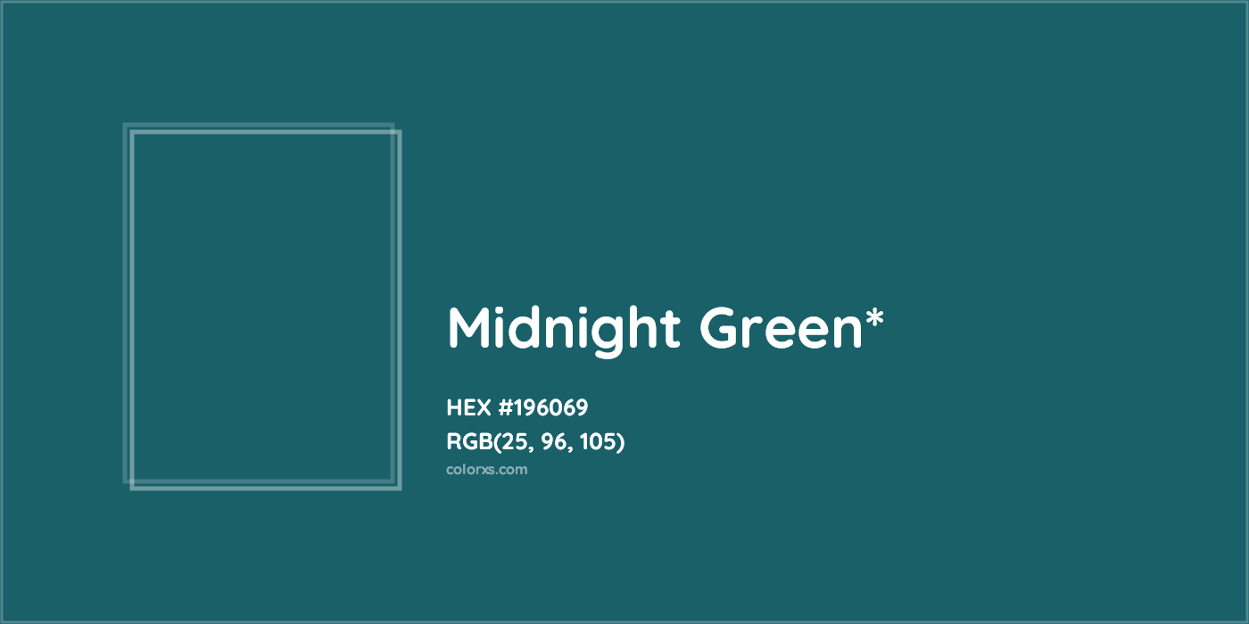 HEX #196069 Color Name, Color Code, Palettes, Similar Paints, Images