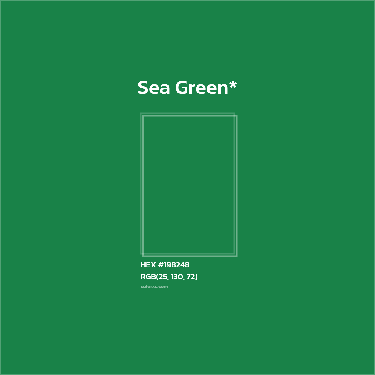 HEX #198248 Color Name, Color Code, Palettes, Similar Paints, Images