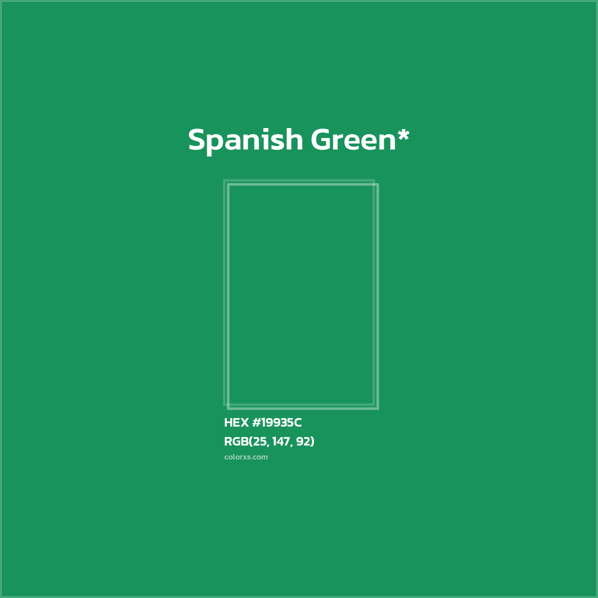 HEX #19935C Color Name, Color Code, Palettes, Similar Paints, Images