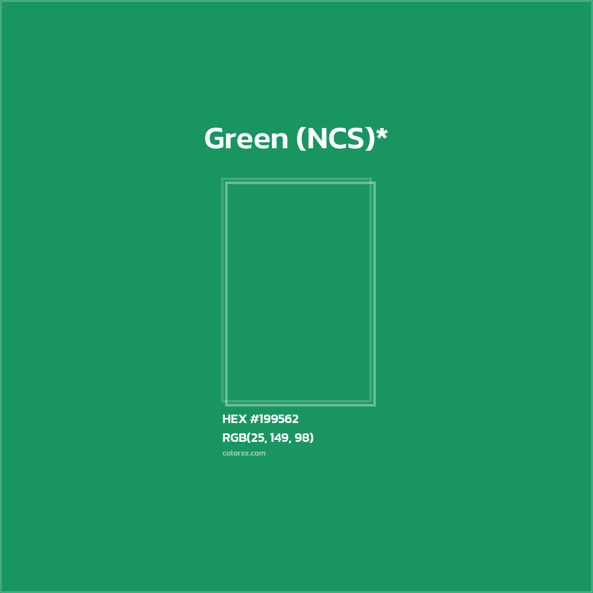 HEX #199562 Color Name, Color Code, Palettes, Similar Paints, Images