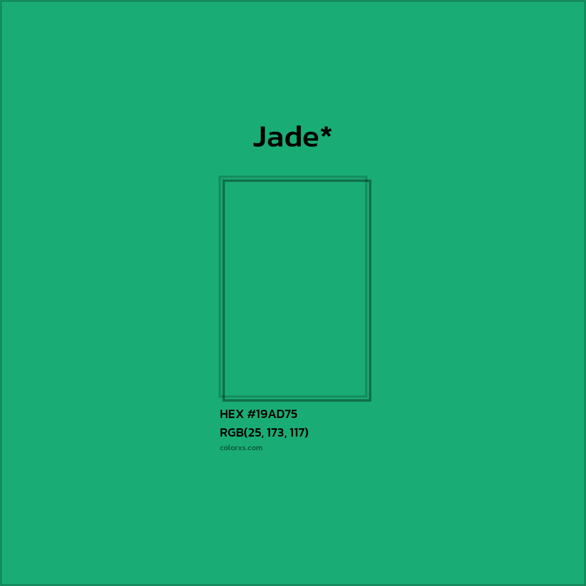 HEX #19AD75 Color Name, Color Code, Palettes, Similar Paints, Images