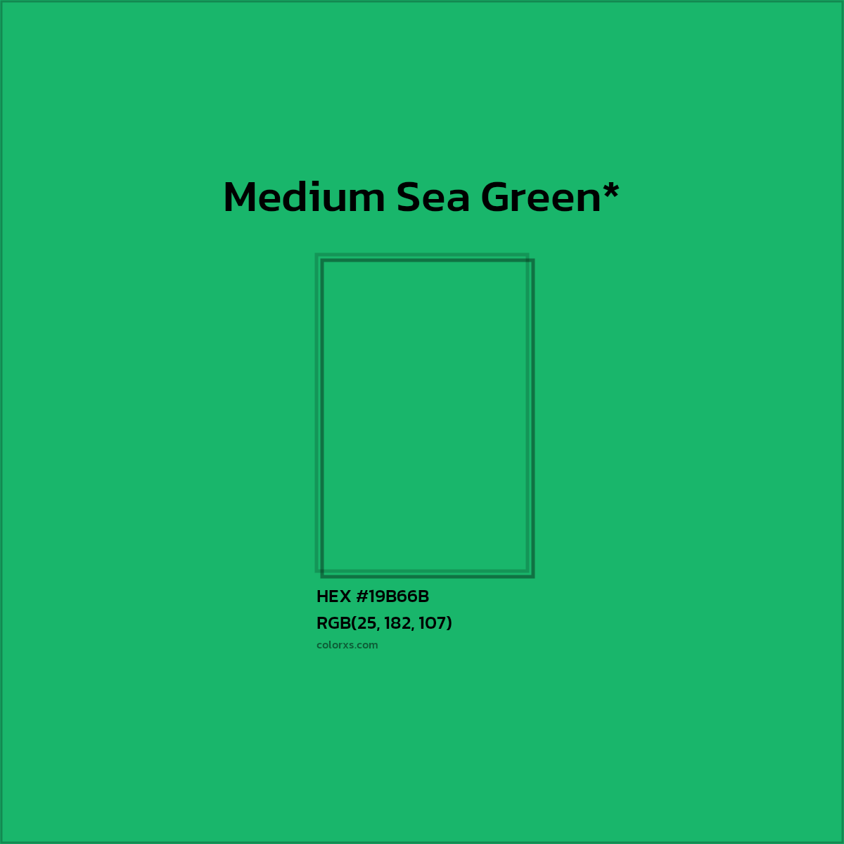 HEX #19B66B Color Name, Color Code, Palettes, Similar Paints, Images