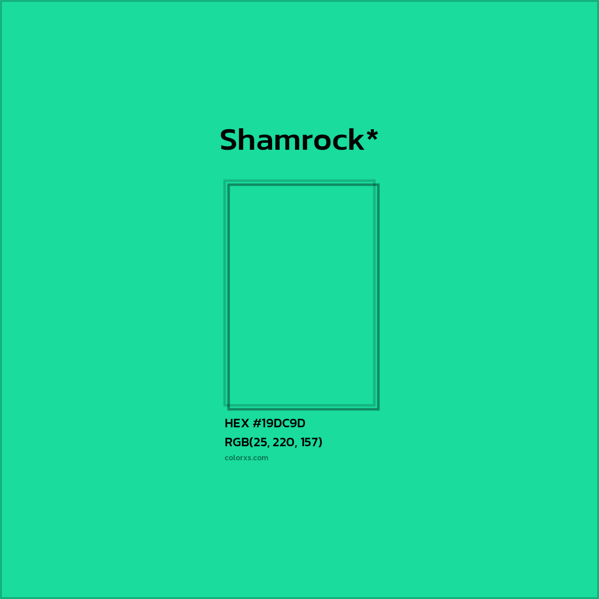 HEX #19DC9D Color Name, Color Code, Palettes, Similar Paints, Images