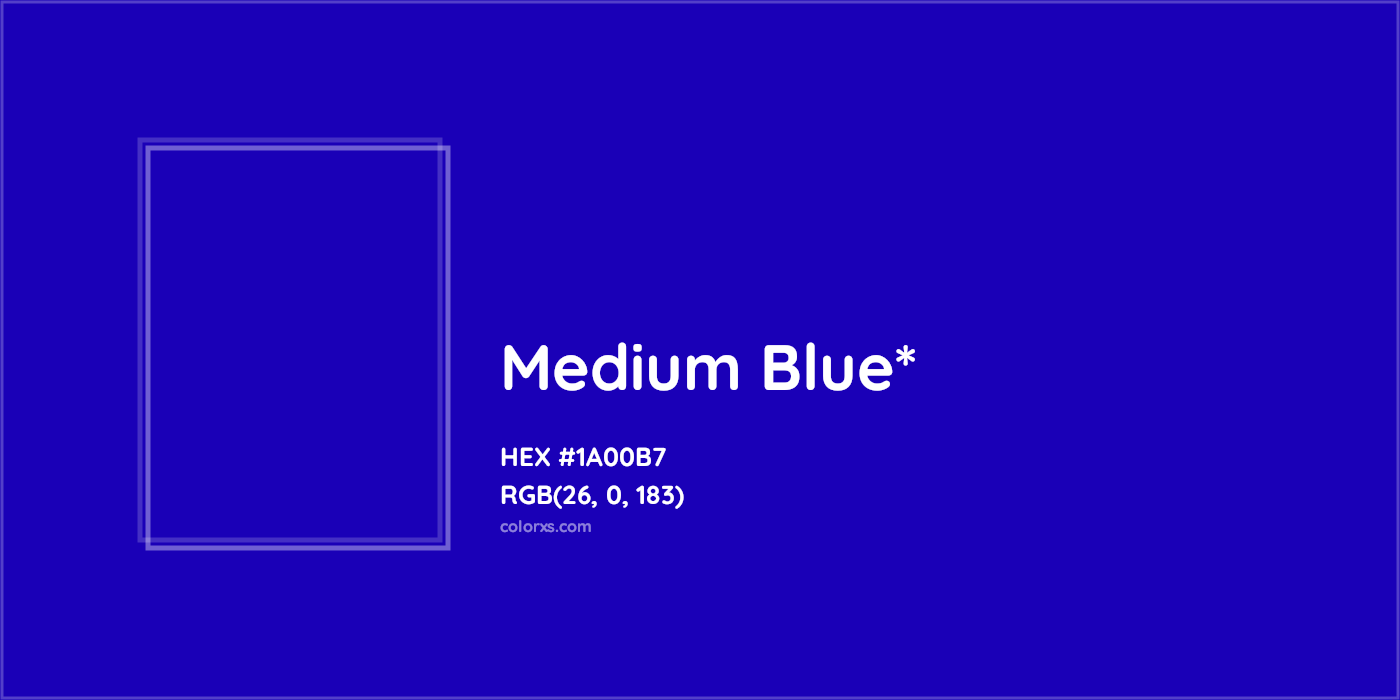 HEX #1A00B7 Color Name, Color Code, Palettes, Similar Paints, Images