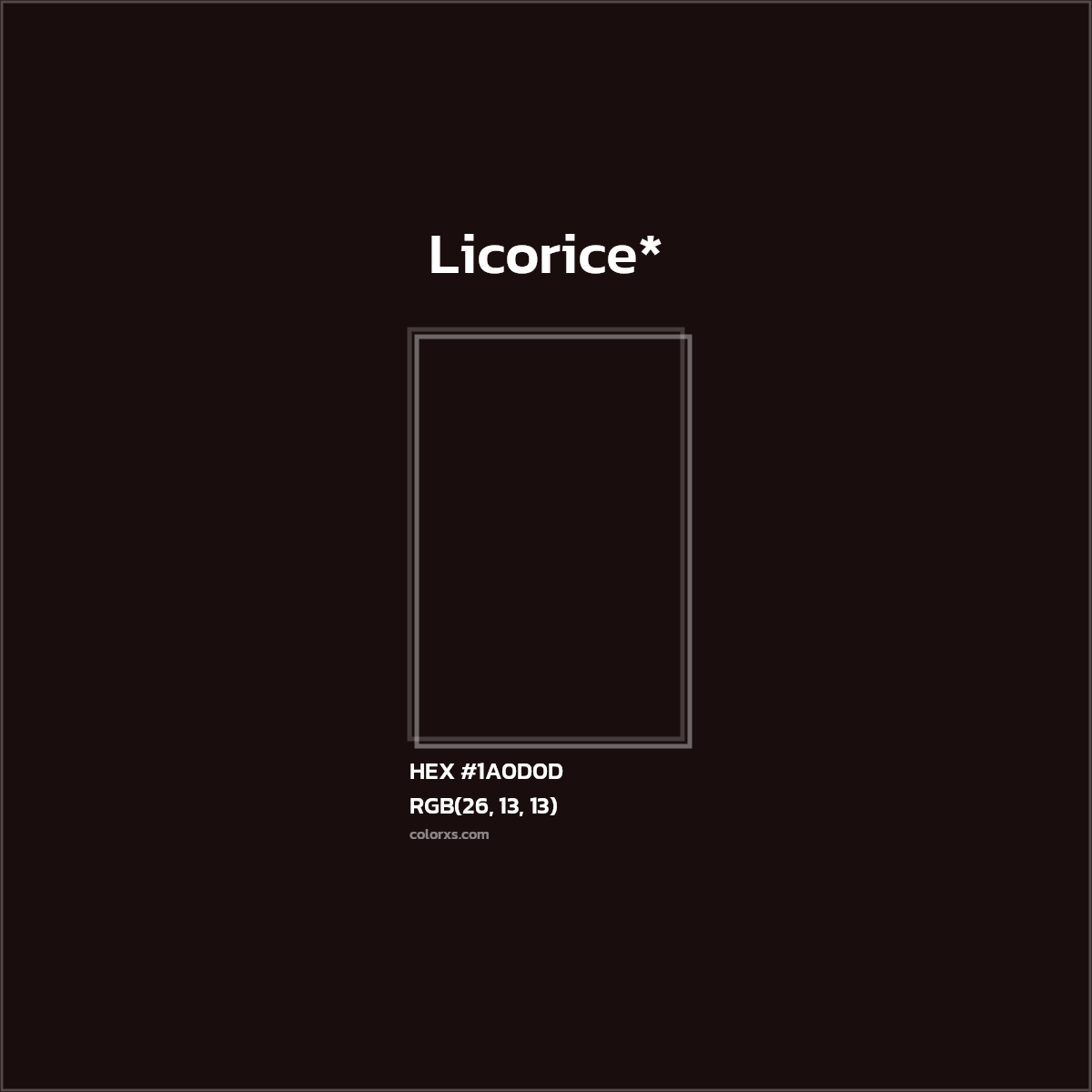 HEX #1A0D0D Color Name, Color Code, Palettes, Similar Paints, Images