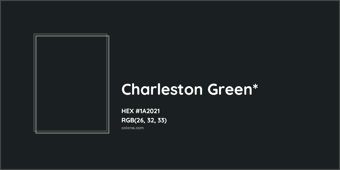 HEX #1A2021 Color Name, Color Code, Palettes, Similar Paints, Images