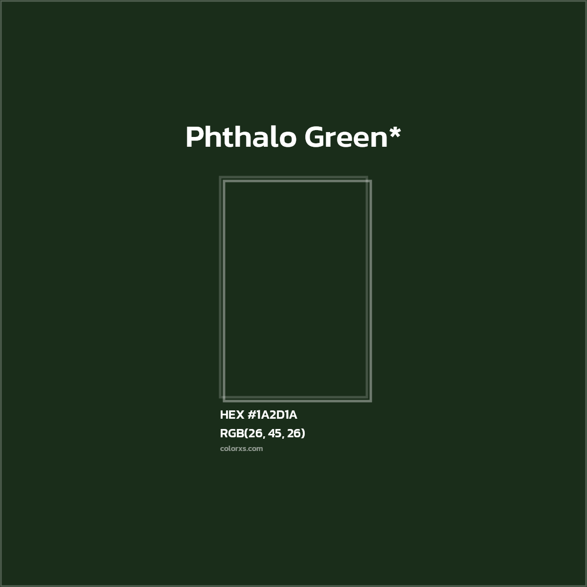 HEX #1A2D1A Color Name, Color Code, Palettes, Similar Paints, Images