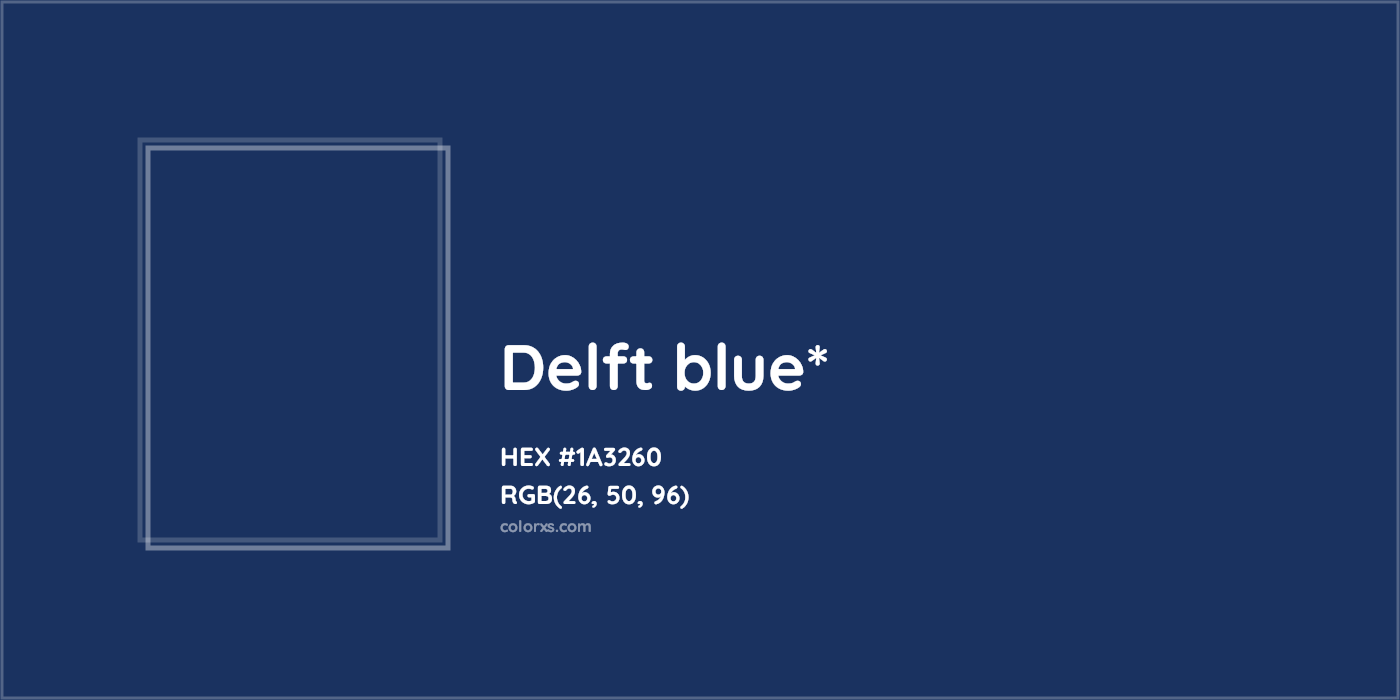 HEX #1A3260 Color Name, Color Code, Palettes, Similar Paints, Images