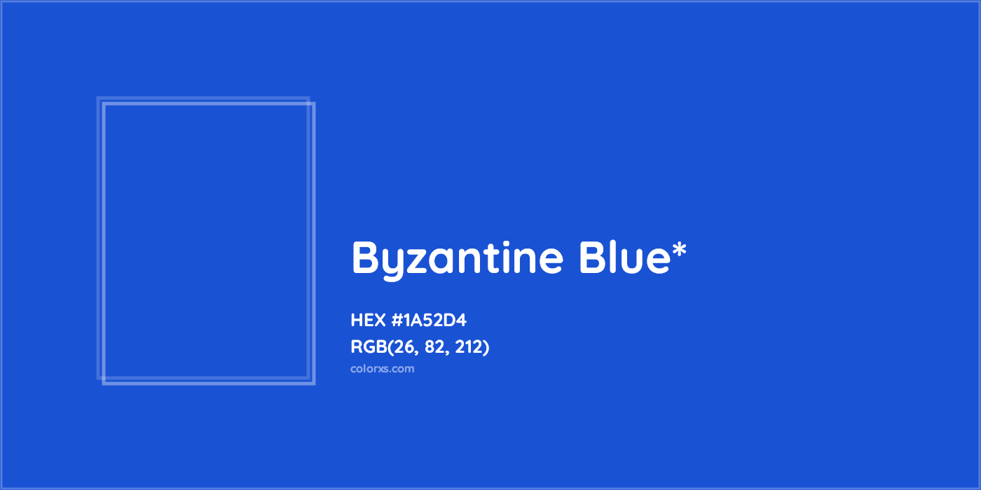 HEX #1A52D4 Color Name, Color Code, Palettes, Similar Paints, Images