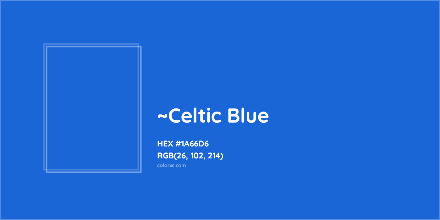 HEX #1A66D6 Color Name, Color Code, Palettes, Similar Paints, Images