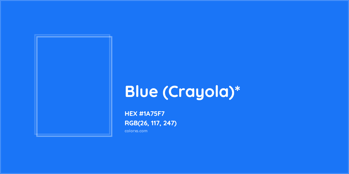 HEX #1A75F7 Color Name, Color Code, Palettes, Similar Paints, Images