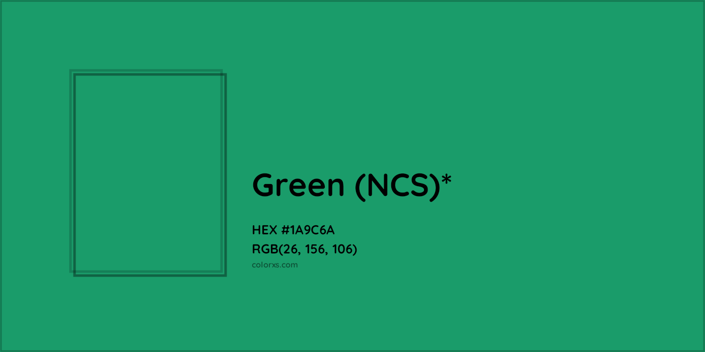 HEX #1A9C6A Color Name, Color Code, Palettes, Similar Paints, Images