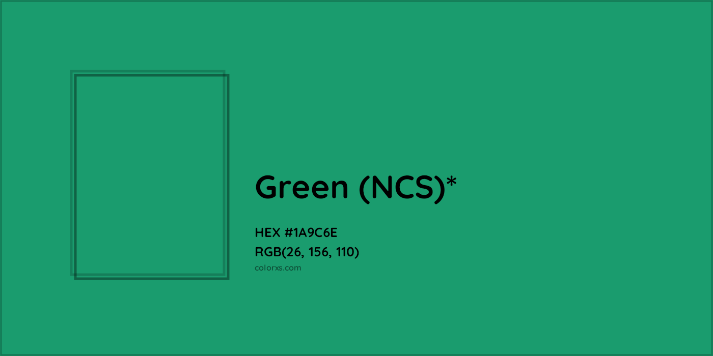 HEX #1A9C6E Color Name, Color Code, Palettes, Similar Paints, Images