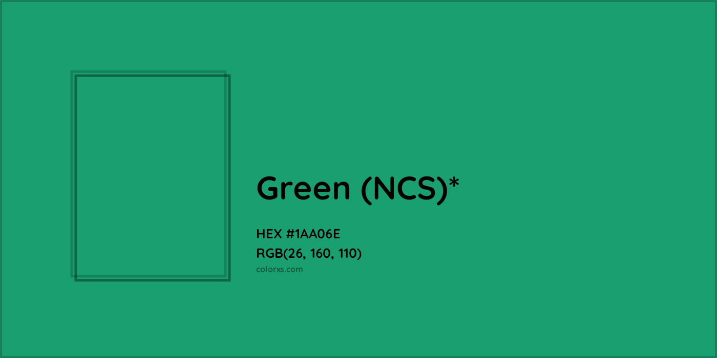 HEX #1AA06E Color Name, Color Code, Palettes, Similar Paints, Images