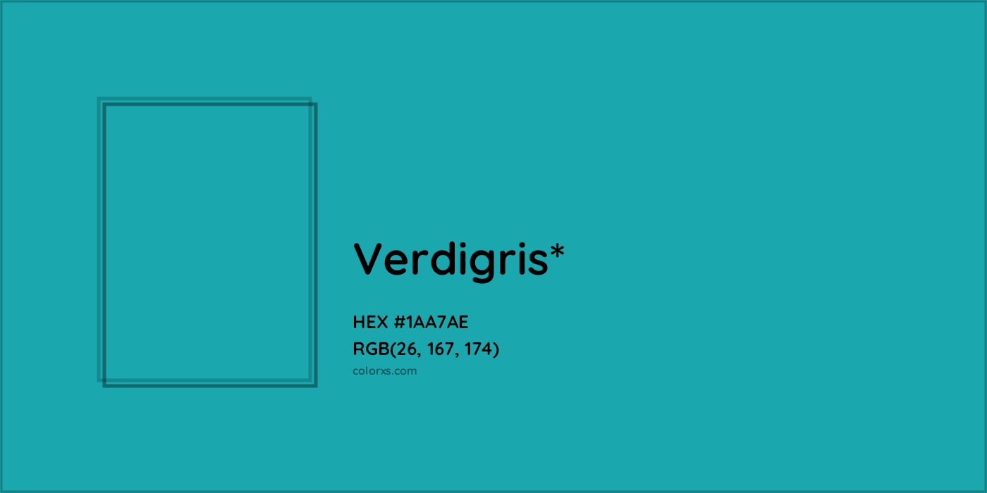 HEX #1AA7AE Color Name, Color Code, Palettes, Similar Paints, Images