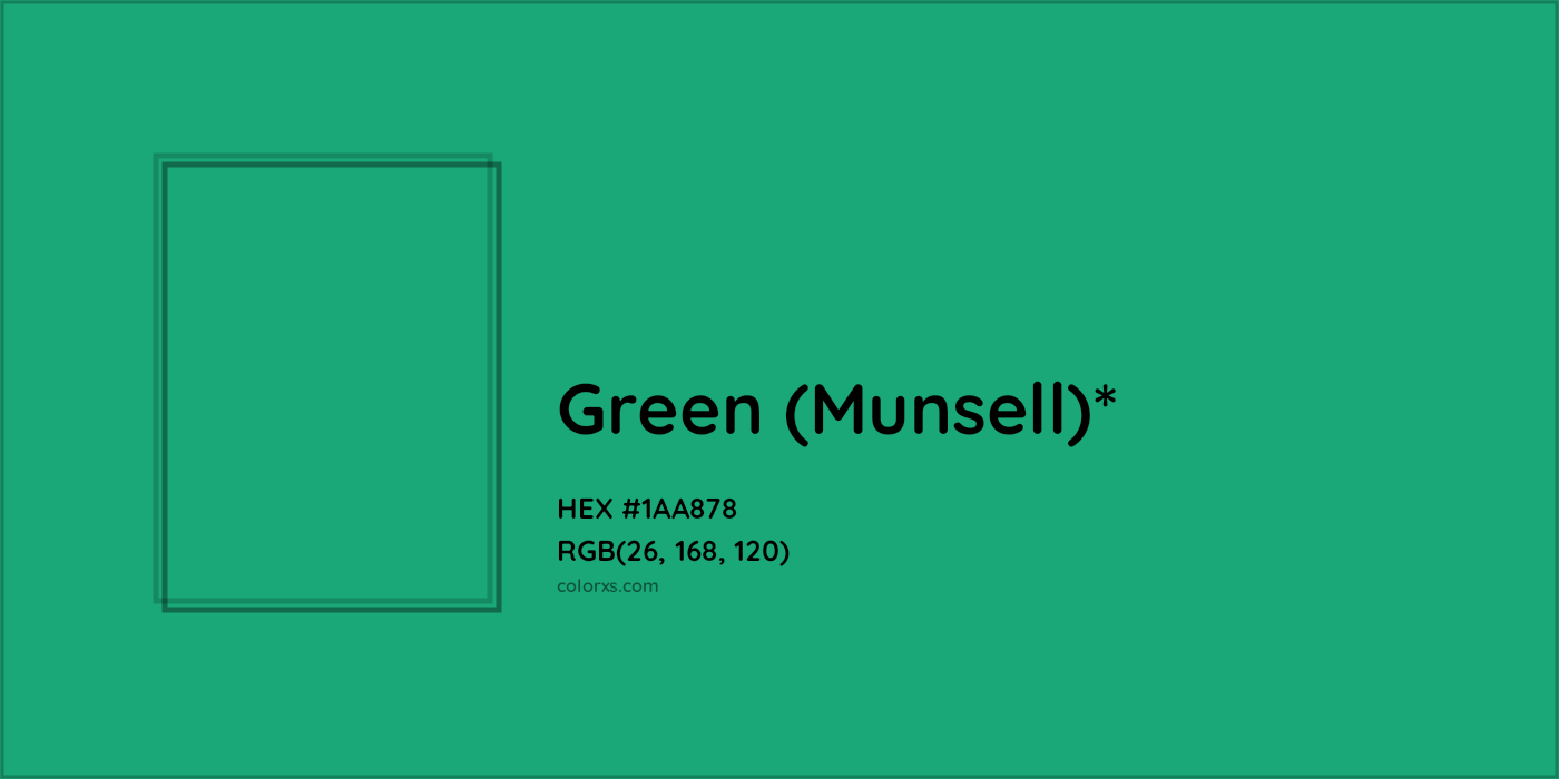 HEX #1AA878 Color Name, Color Code, Palettes, Similar Paints, Images