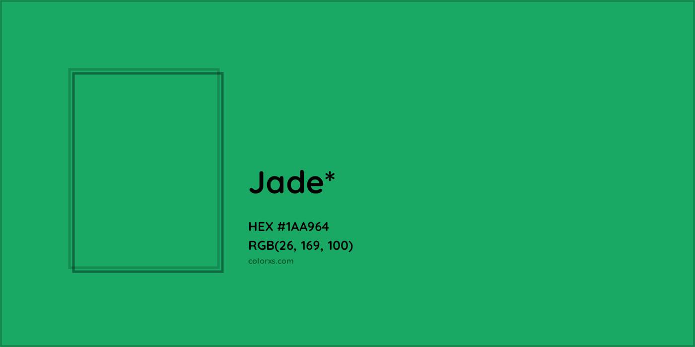 HEX #1AA964 Color Name, Color Code, Palettes, Similar Paints, Images