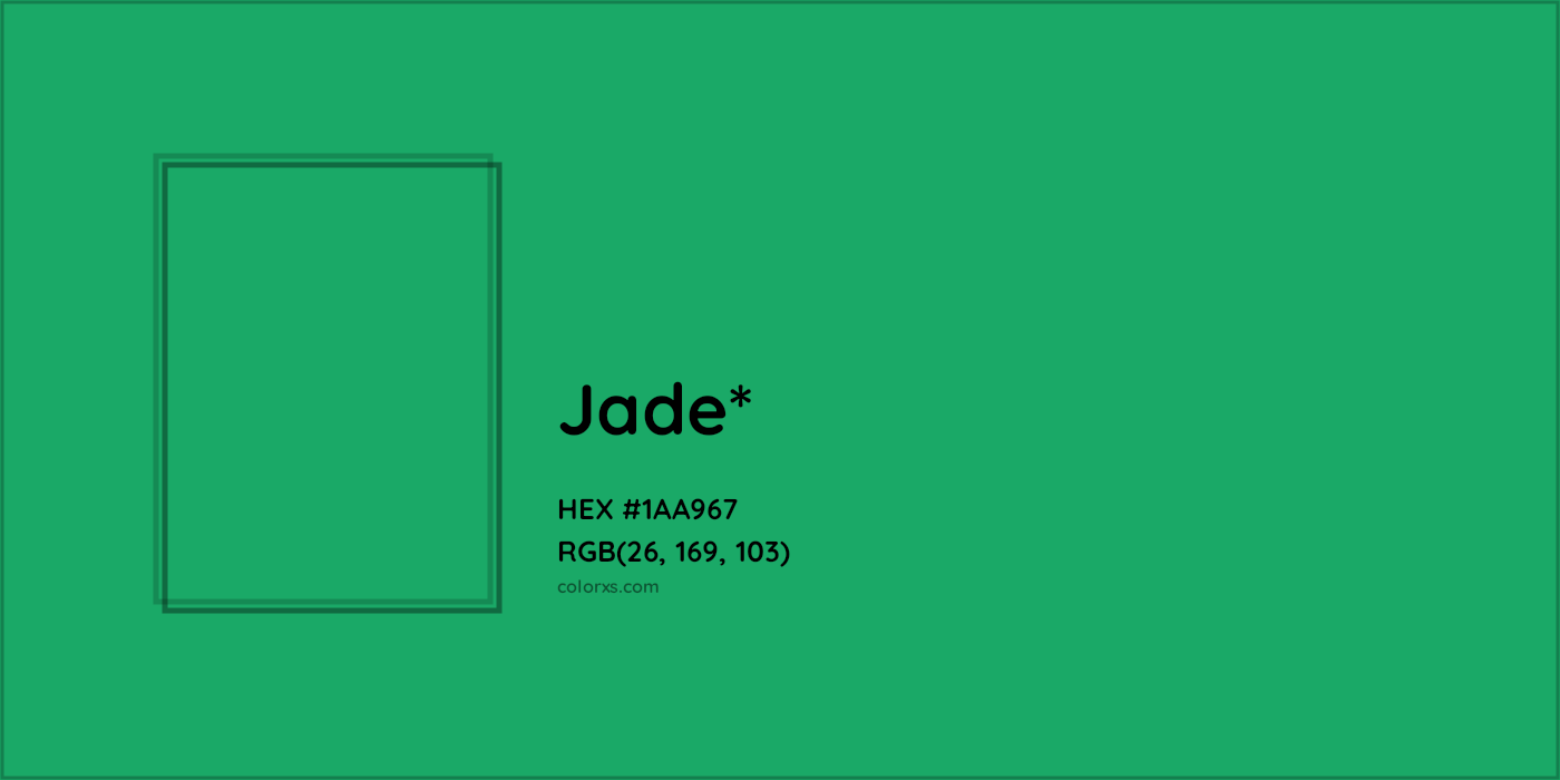 HEX #1AA967 Color Name, Color Code, Palettes, Similar Paints, Images