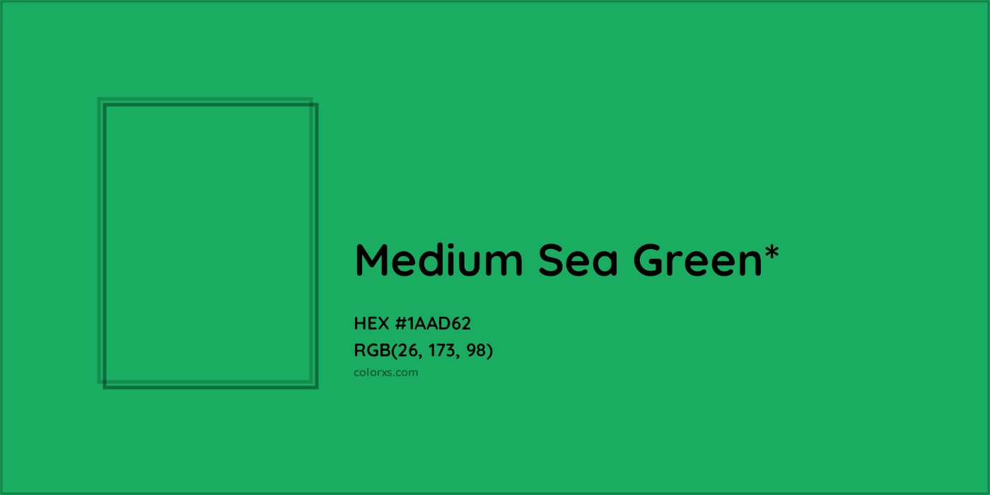 HEX #1AAD62 Color Name, Color Code, Palettes, Similar Paints, Images