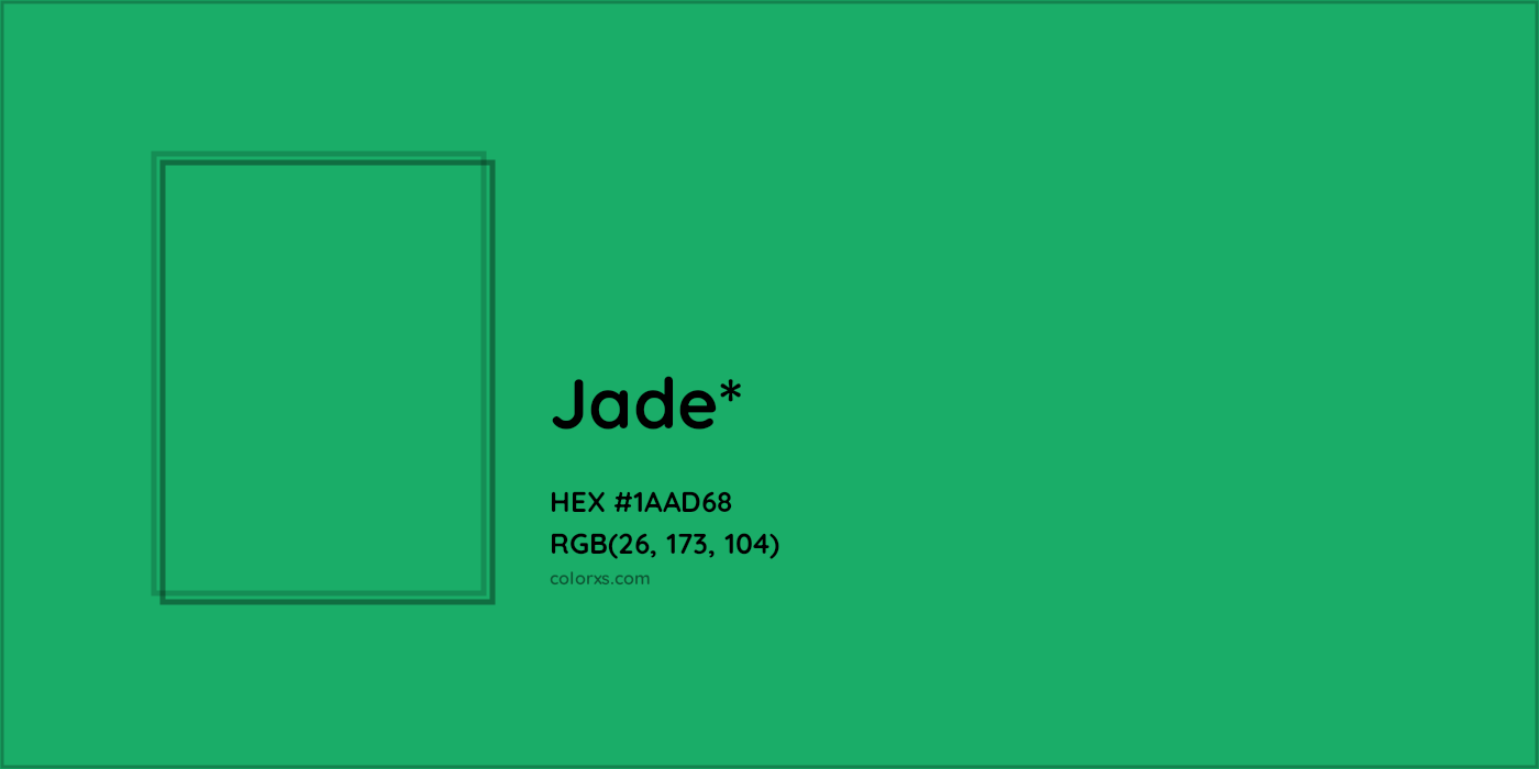 HEX #1AAD68 Color Name, Color Code, Palettes, Similar Paints, Images
