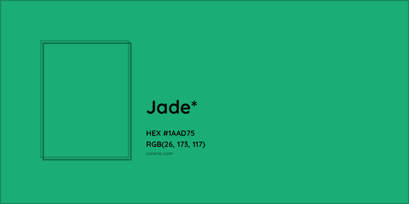 HEX #1AAD75 Color Name, Color Code, Palettes, Similar Paints, Images