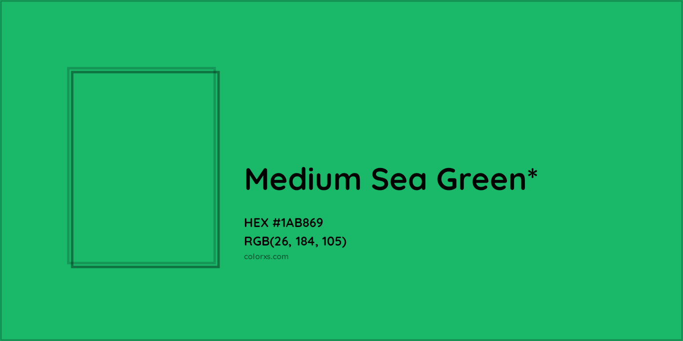 HEX #1AB869 Color Name, Color Code, Palettes, Similar Paints, Images