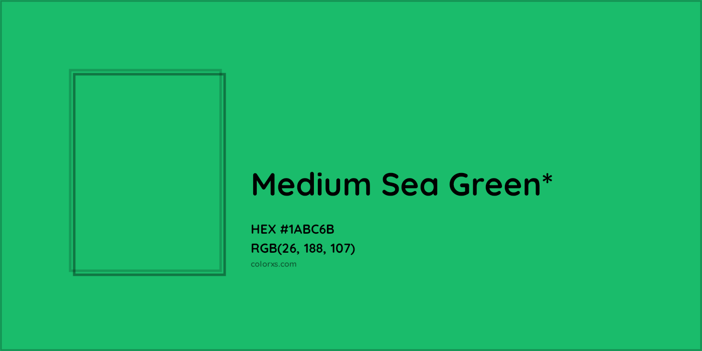 HEX #1ABC6B Color Name, Color Code, Palettes, Similar Paints, Images