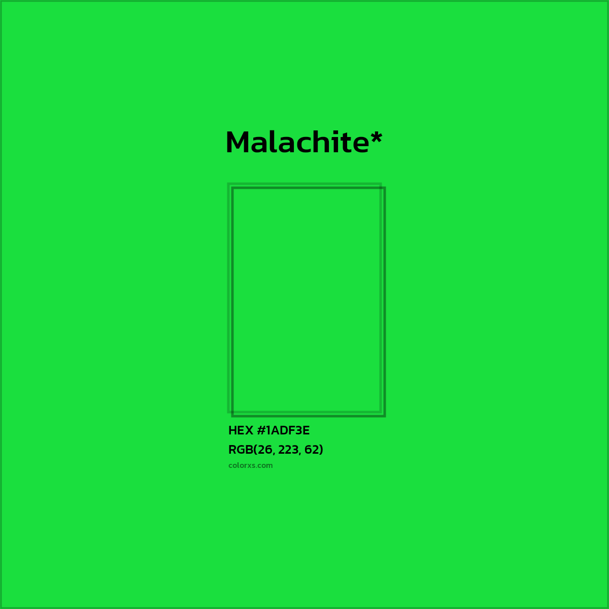 HEX #1ADF3E Color Name, Color Code, Palettes, Similar Paints, Images
