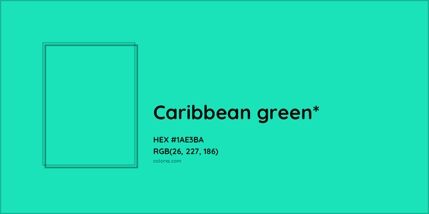 HEX #1AE3BA Color Name, Color Code, Palettes, Similar Paints, Images