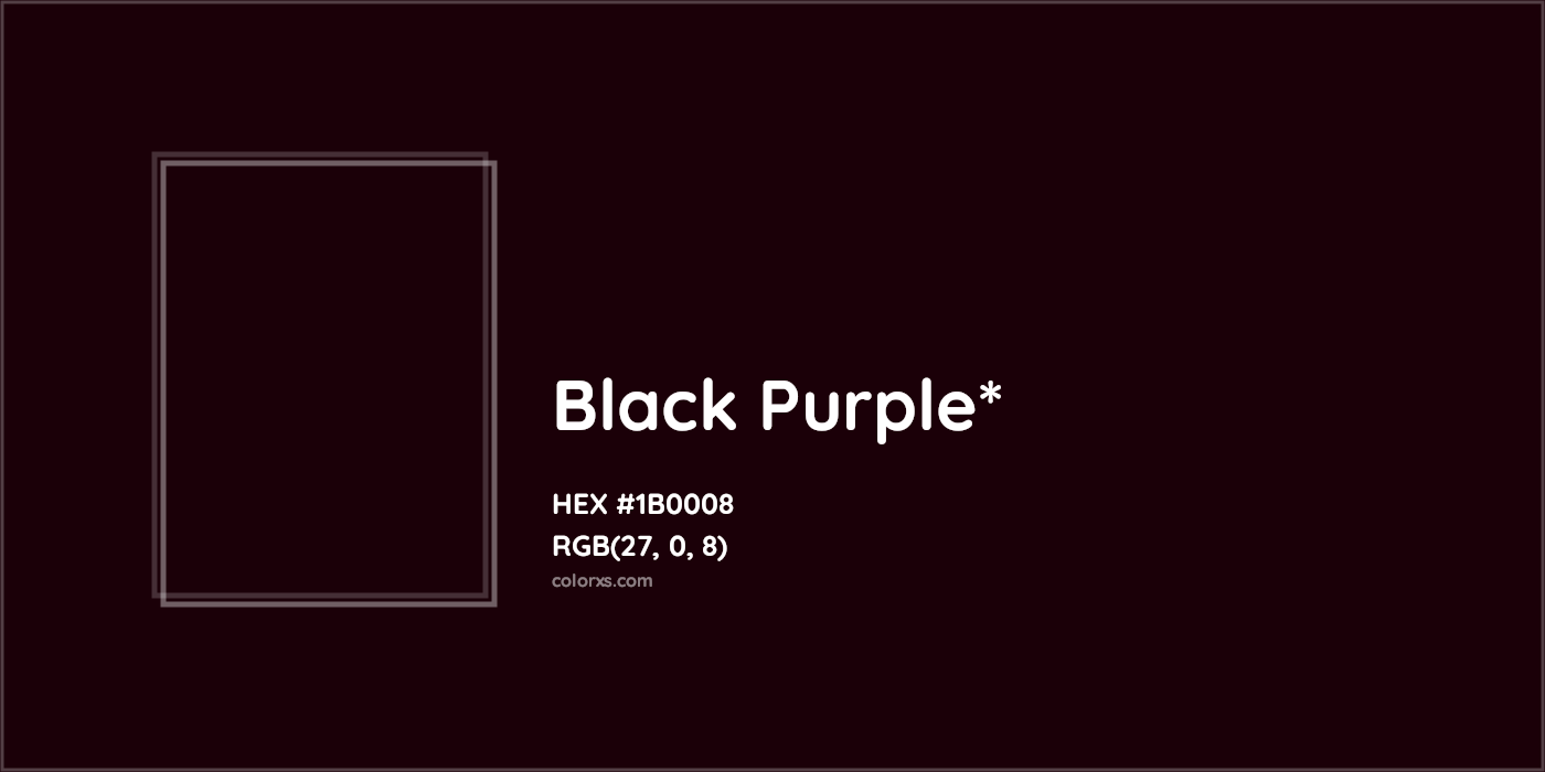 HEX #1B0008 Color Name, Color Code, Palettes, Similar Paints, Images