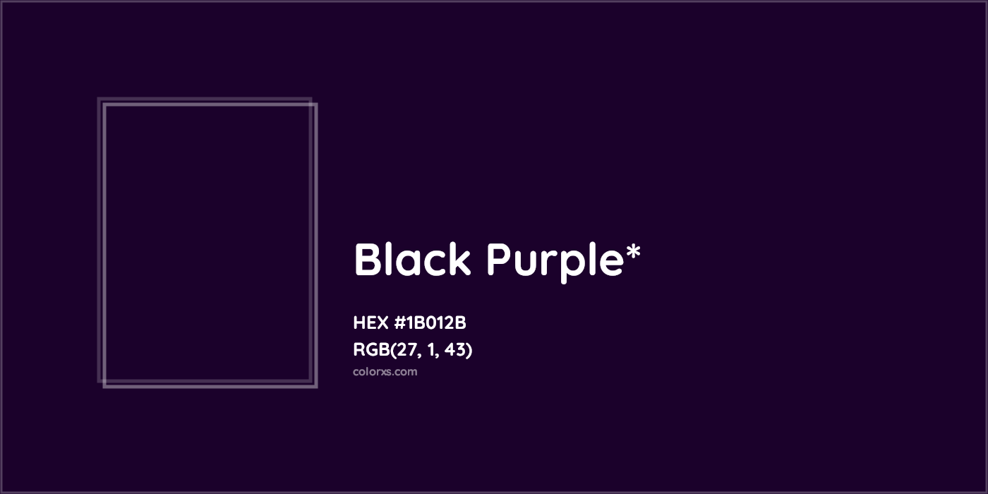 HEX #1B012B Color Name, Color Code, Palettes, Similar Paints, Images