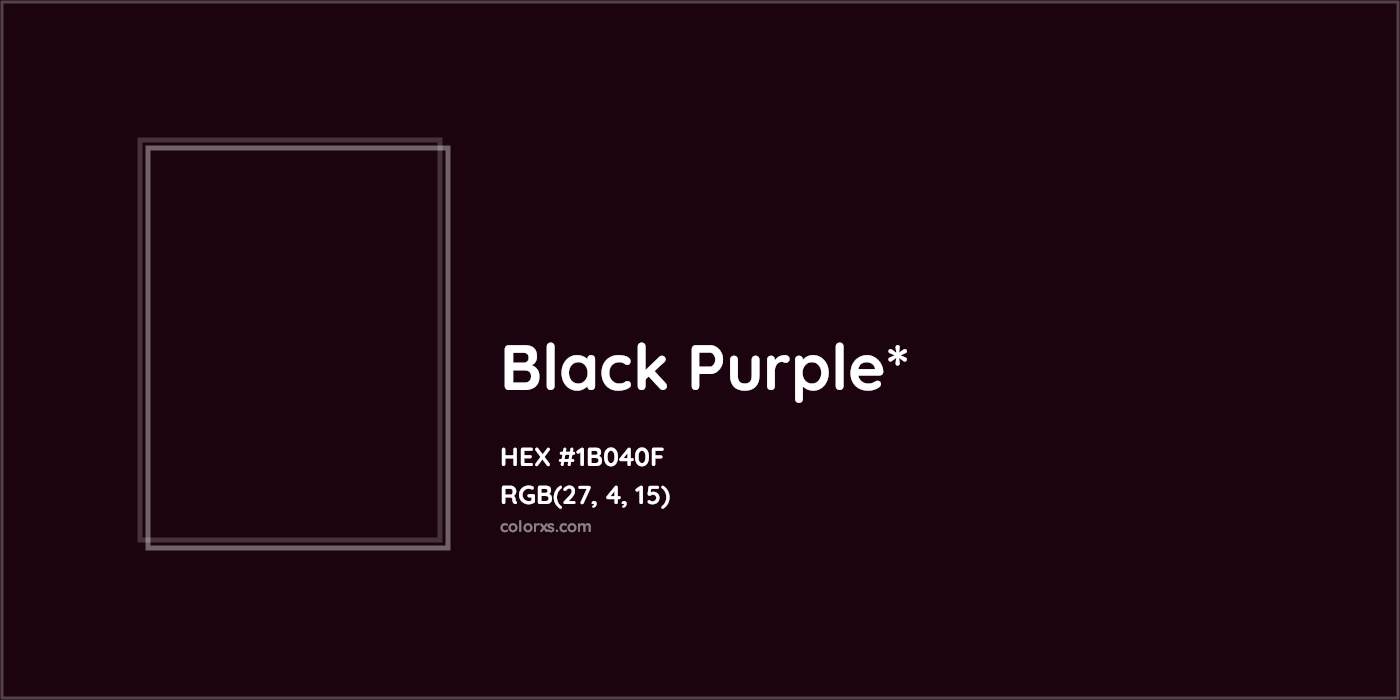 HEX #1B040F Color Name, Color Code, Palettes, Similar Paints, Images