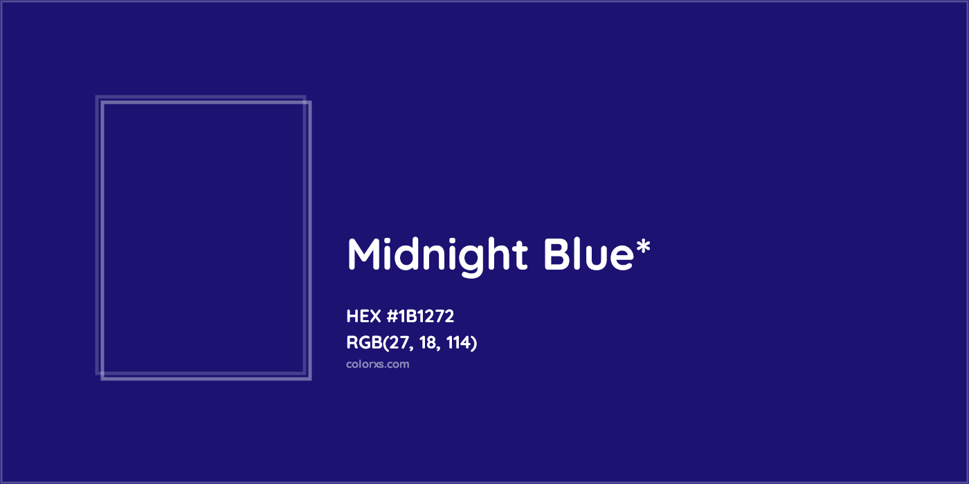 HEX #1B1272 Color Name, Color Code, Palettes, Similar Paints, Images